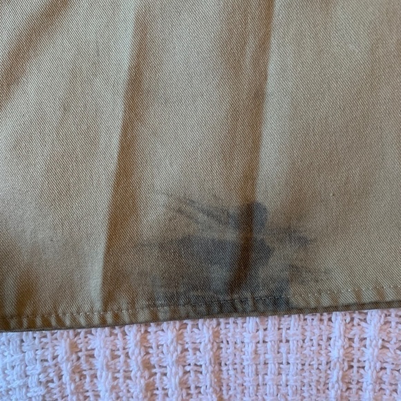 𝅺DICKIES Tan Short Sleeve Workwear Button Up Shirt Men's Size Large (1054) - Picture 8 of 14